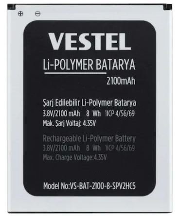 Vestel Venüs V3 5580 Batarya Pil