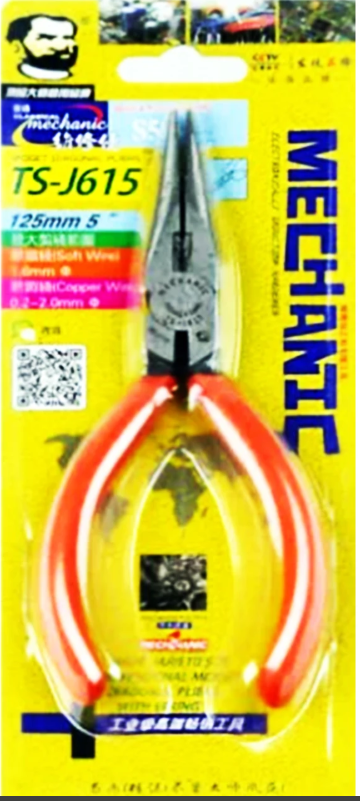 Mechanic TS-J615 Kargaburun Pense 125MM Hassas Elektronik Tamiri
