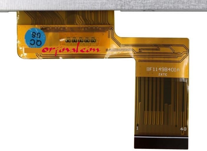 Q8 40Pin Tab PC LCD Ekran VR 34