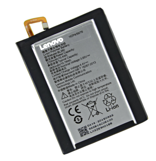 Lenovo Vipe S1 Lite Batarya BL260