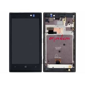 Nokia Lumia 925 LCD Ekran Dokunmatik Panel Takım SİYAH