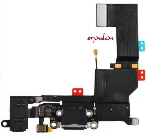 iPhone 5s Şarj USB Soketi SİYAH