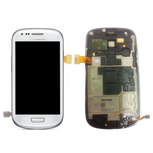 Samsung Galaxy S3 Mini Ekran LCD Panel Takım BEYAZ