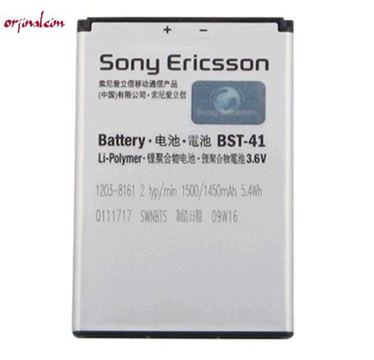Sony Batarya BST-41 Xperia X1-X2-X10